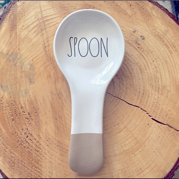 Dublé Spoon Rest SPOON Rae Dunn Sand Sandy Handle - Picture 5 of 5